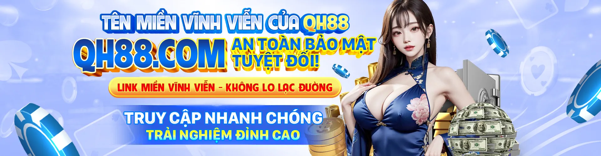 Hình ảnh banner đăng nhập go9 nổ hũ với các trò chơi cá cược trực tuyến