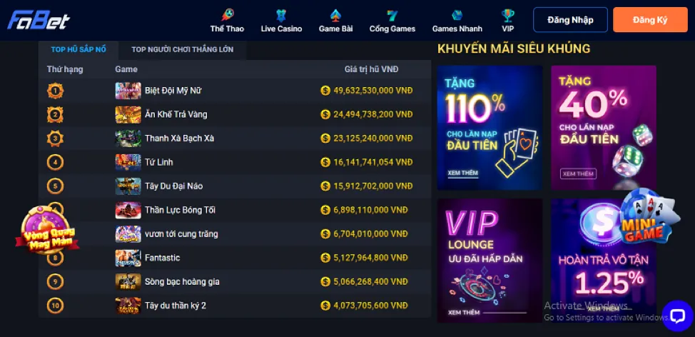 Hướng dẫn nhận thưởng khuyến mãi Go9